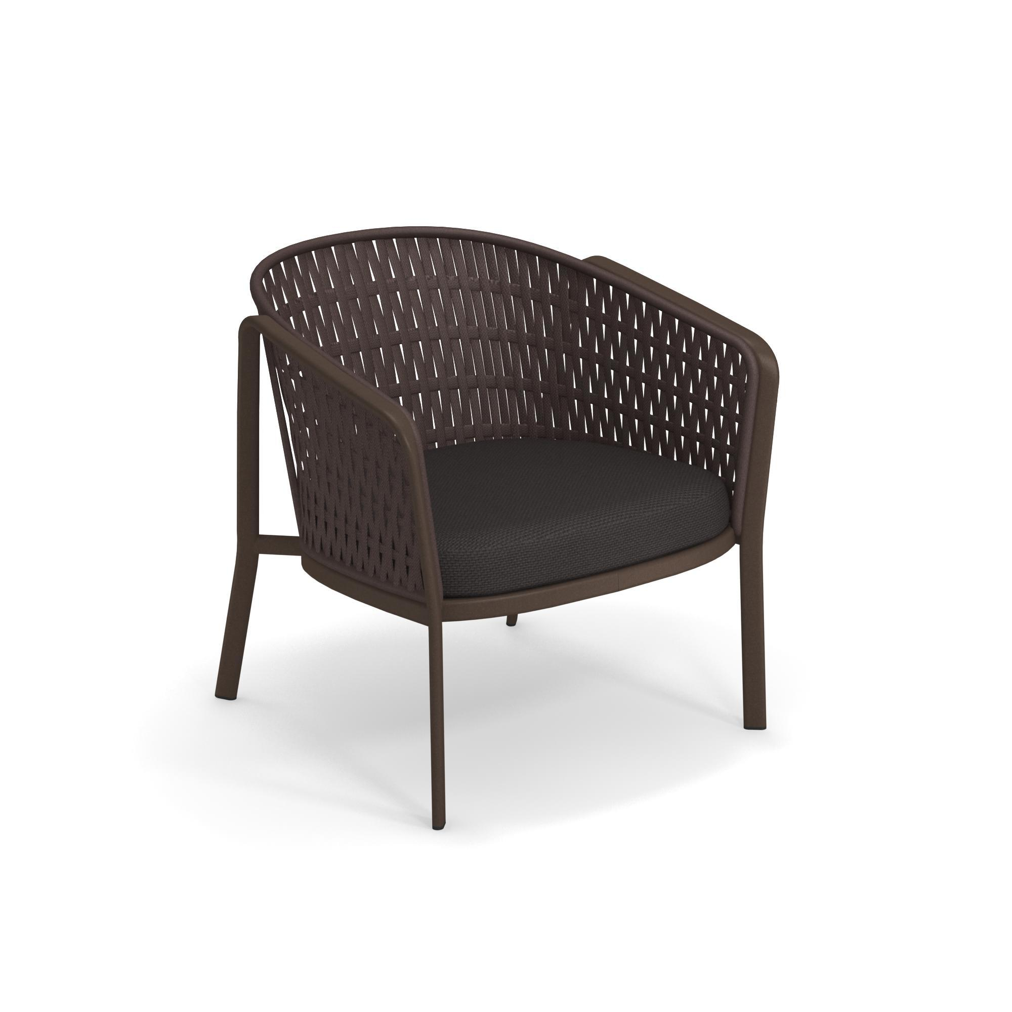 Carousel 1218 Outdoor Loungesessel Emu Indian Braun / Melange braun