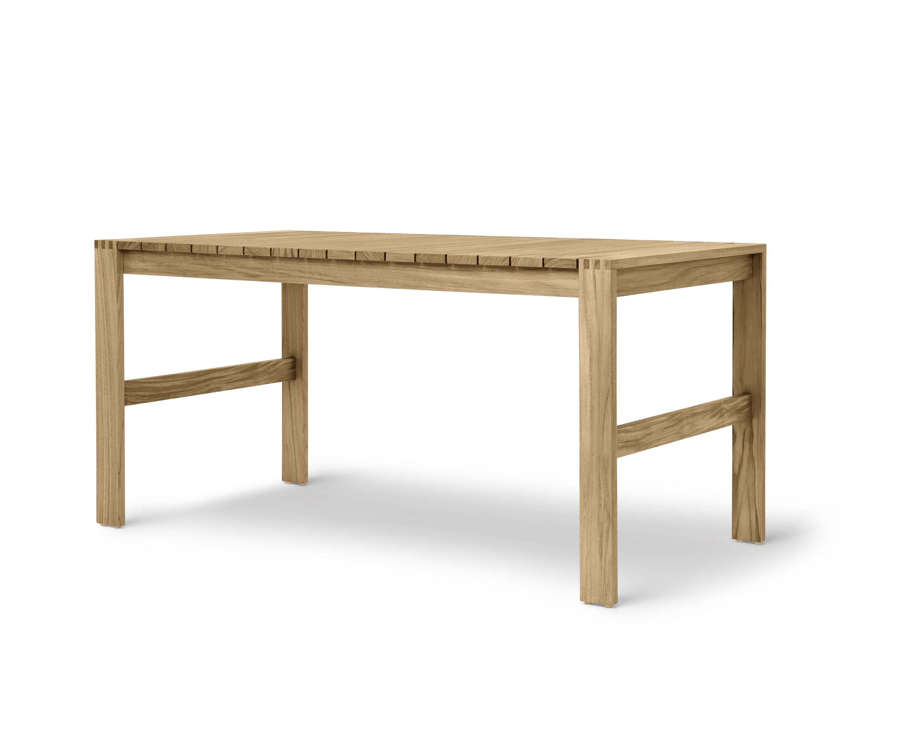 Bodil Kjaer Esstisch aus Teakholz für den Außenbereich von Carl Hansen & Søn.