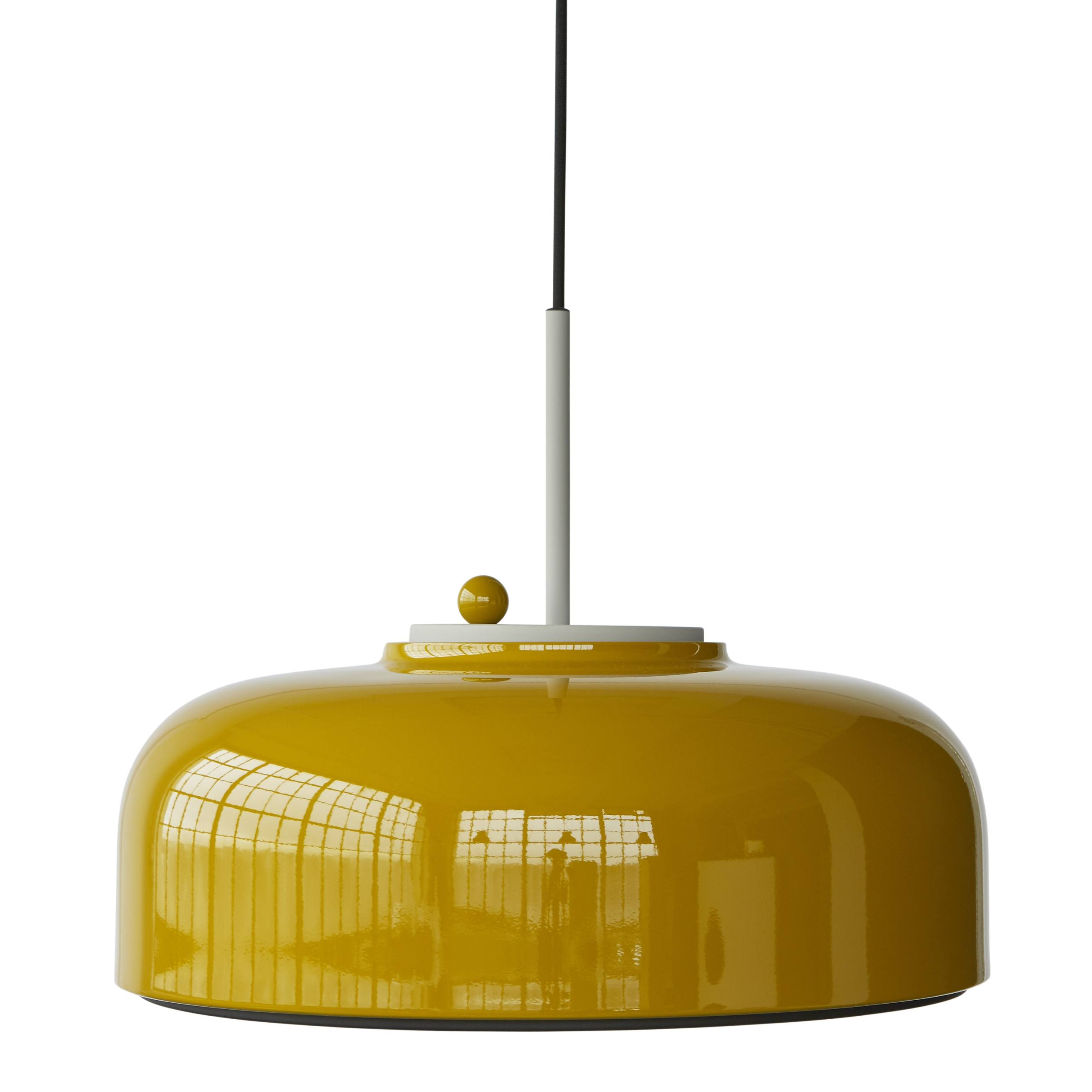 Gelbe Podgy Pendelleuchte von Please Wait to be Seated, moderne Hängelampe für Wohnzimmer.
