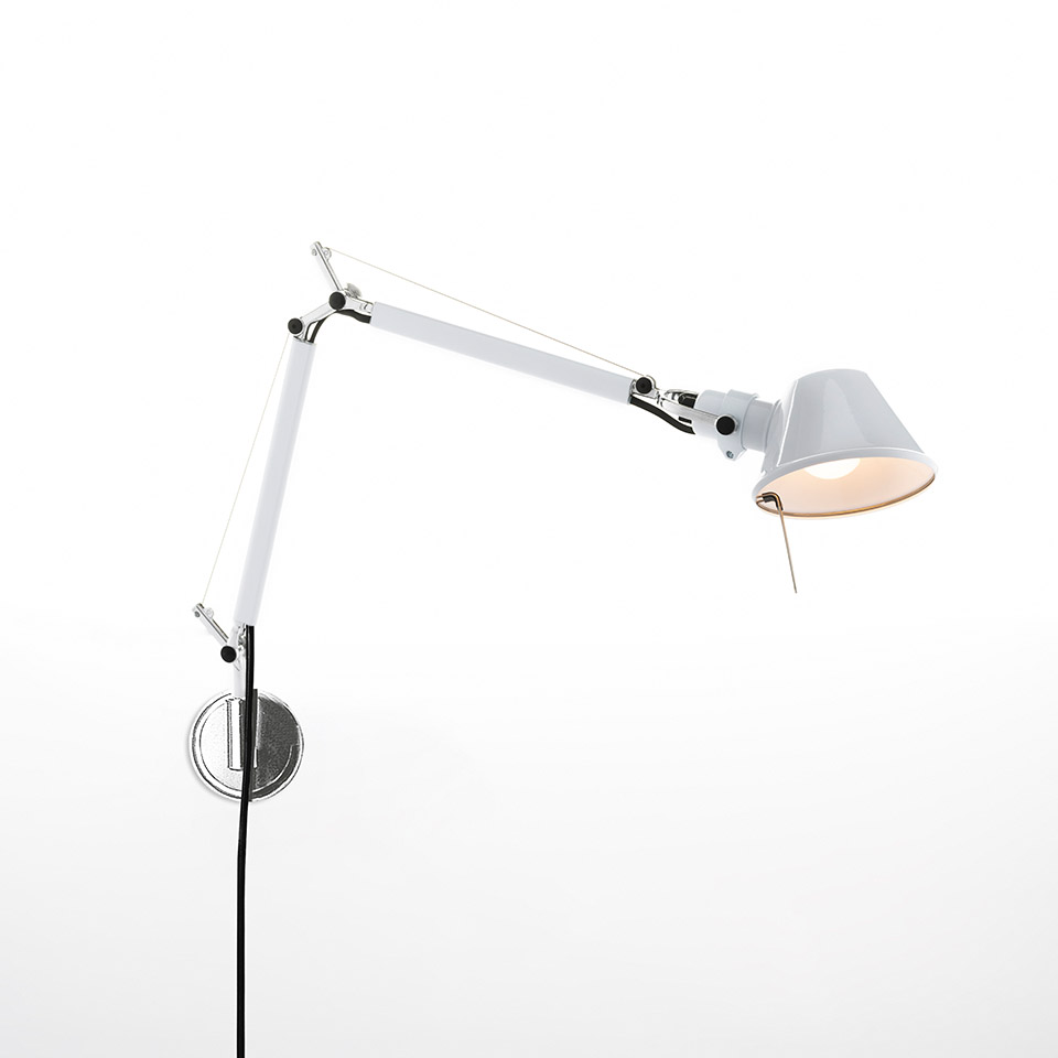 Tolomeo Micro Wall Wand- oder Deckenleuchte mit Wandbefestigung Artemide