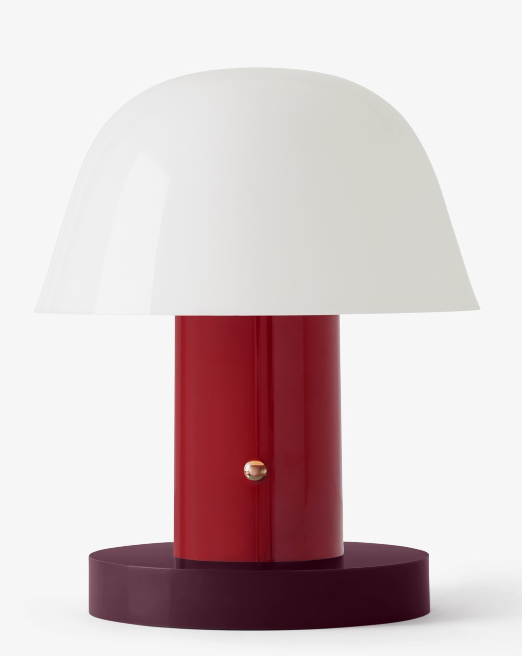 Setago JH27 Akkuleuchte / Tischleuchte AndTradition Maroon & Grape