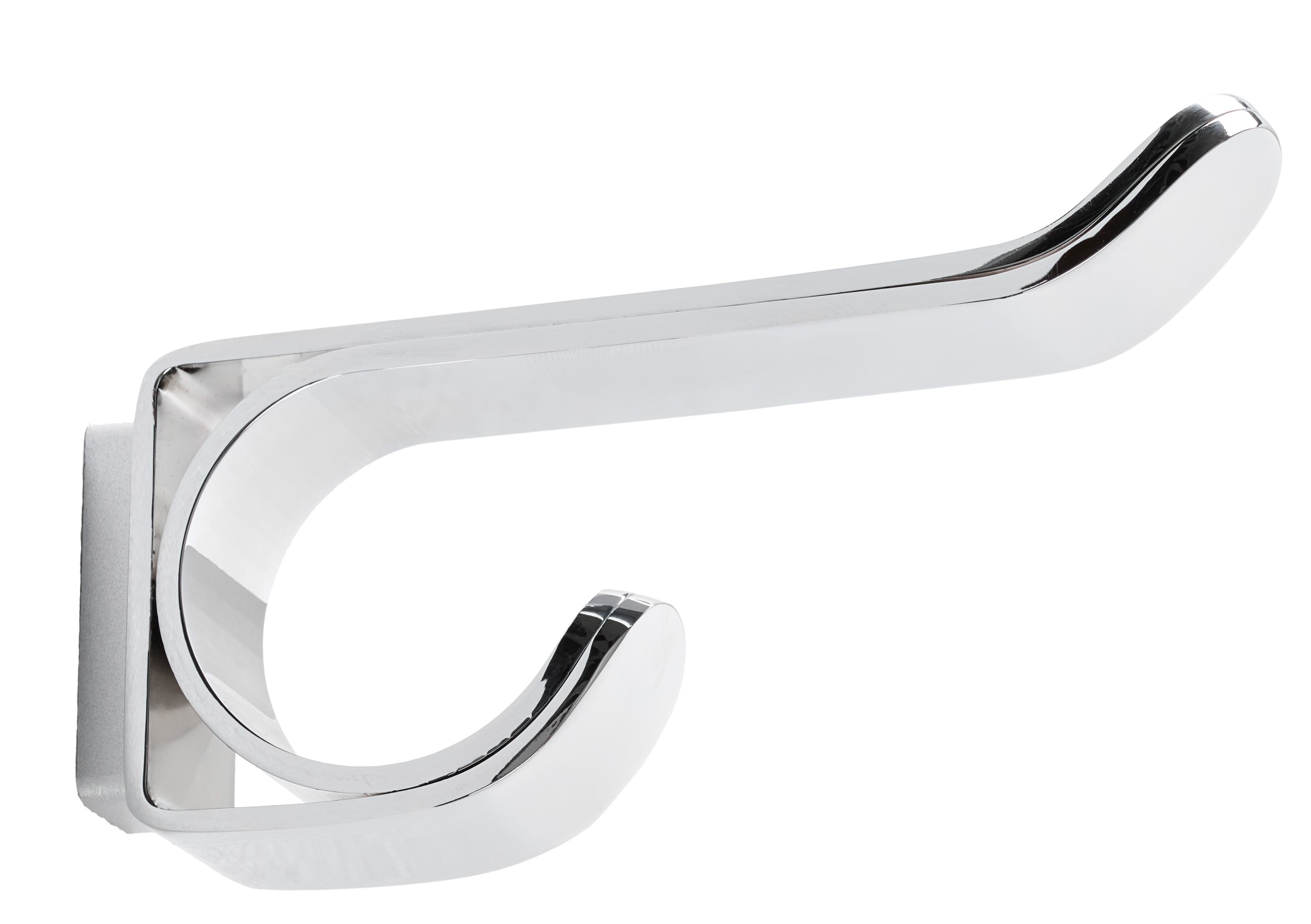 Ayla Wandhaken von Schönbuch, moderner Garderobenhaken aus verchromtem Metall für Wandmontage.