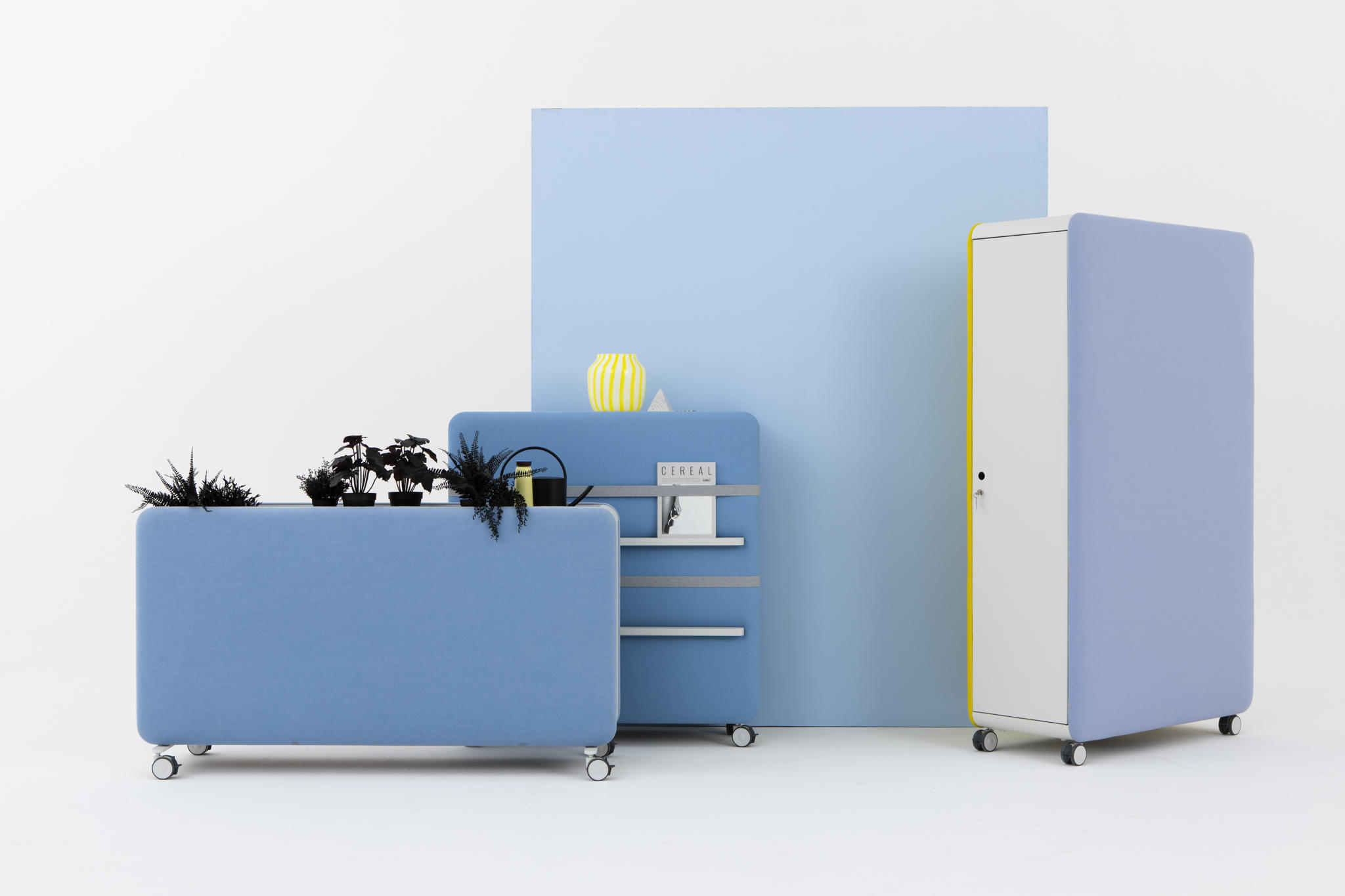 Pillow Space Akustik- / Raumteiler Cascando