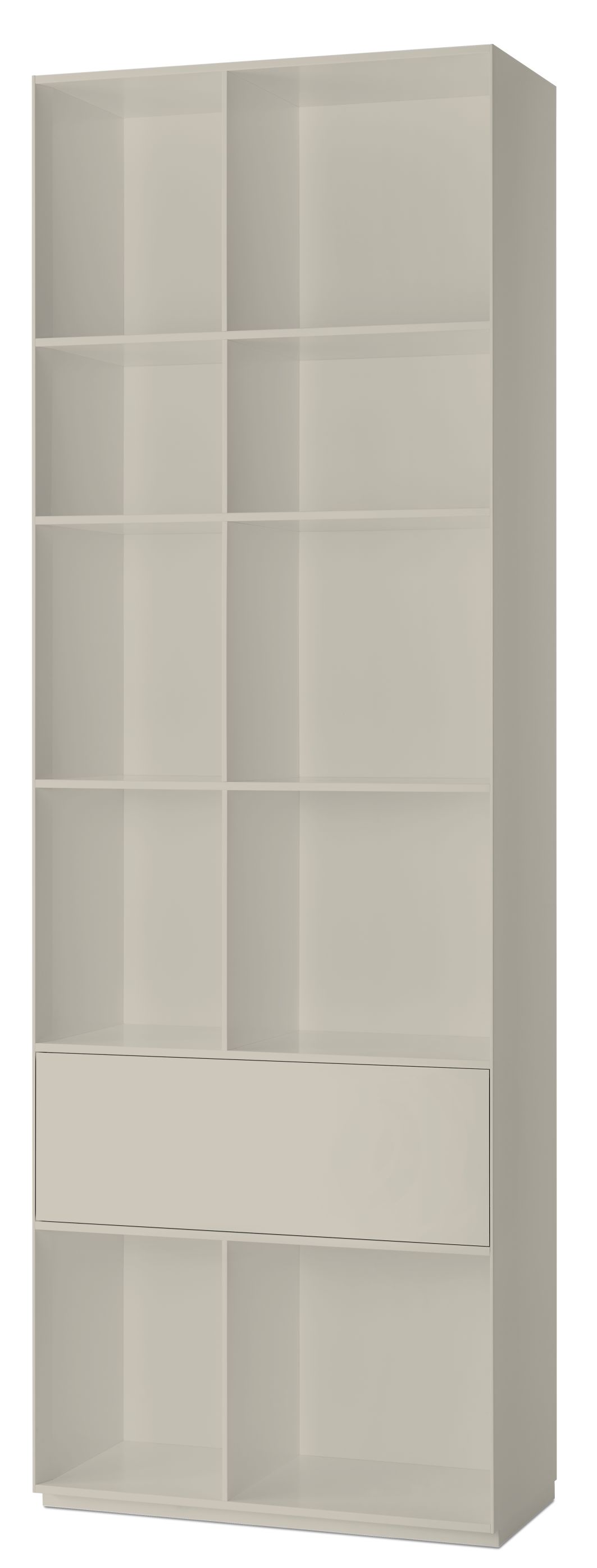 Nex Pur Regal mit Schublade und Offen Piure