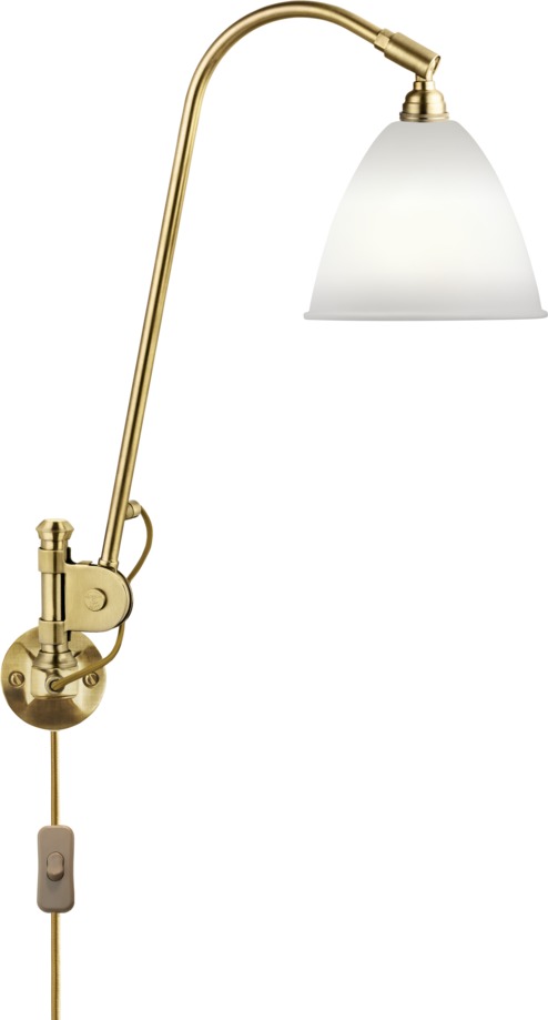 Bestlite BL 6 Wandleuchte Bone China / Messing Gubi