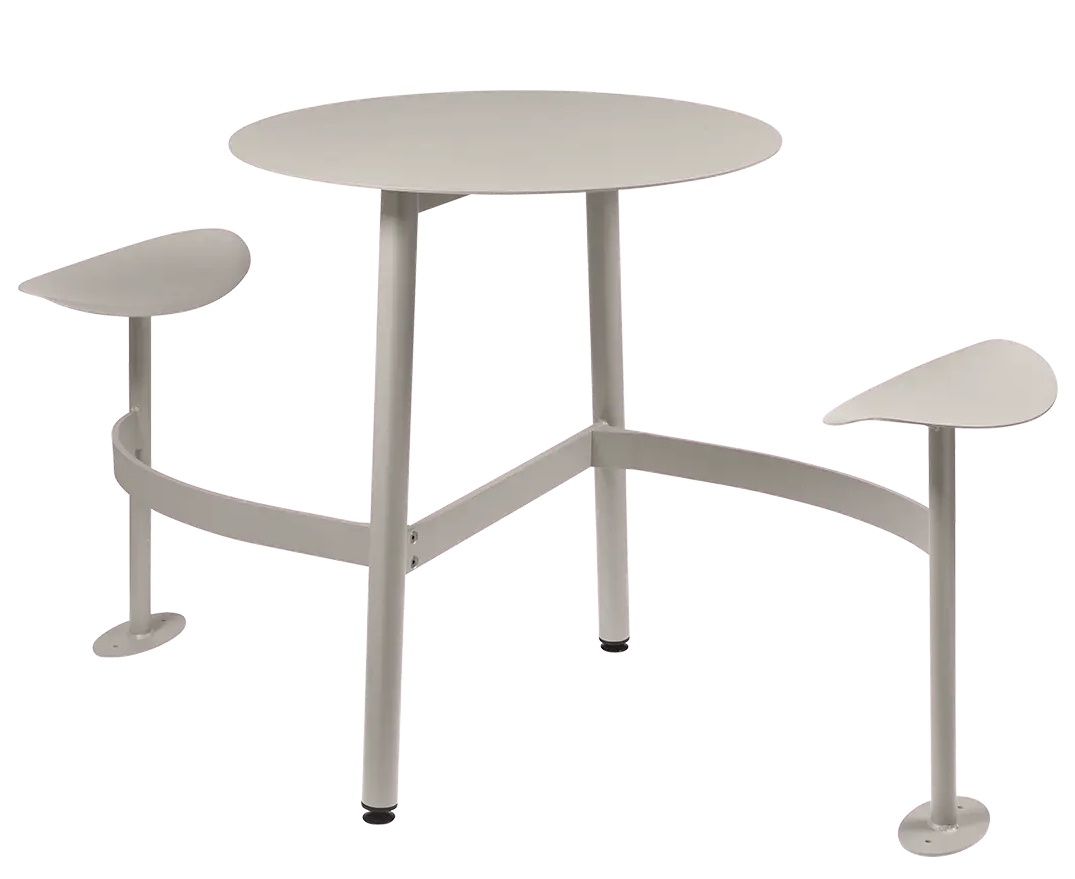 Bolder 2-Sitzer-Tisch mit Sitzflächen Outdoor Fermob