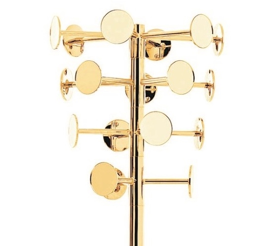 Vier Ebenen / goldbeschichtet