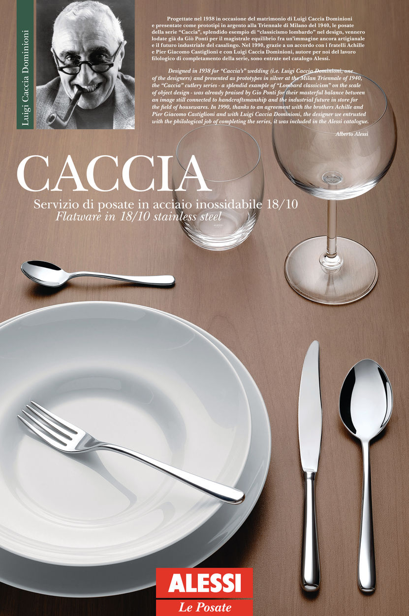 Caccia Besteckgarnitur LCD01S24R 24tlg. Alessi