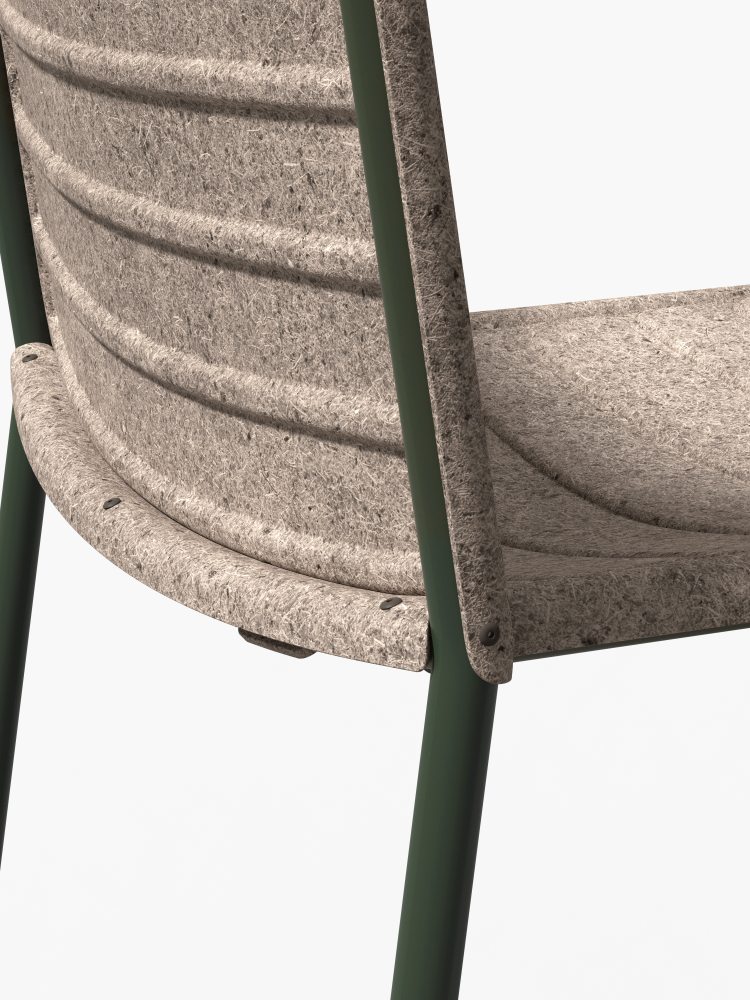 Flax Stacker Chair Stuhl Please wait to be seated 