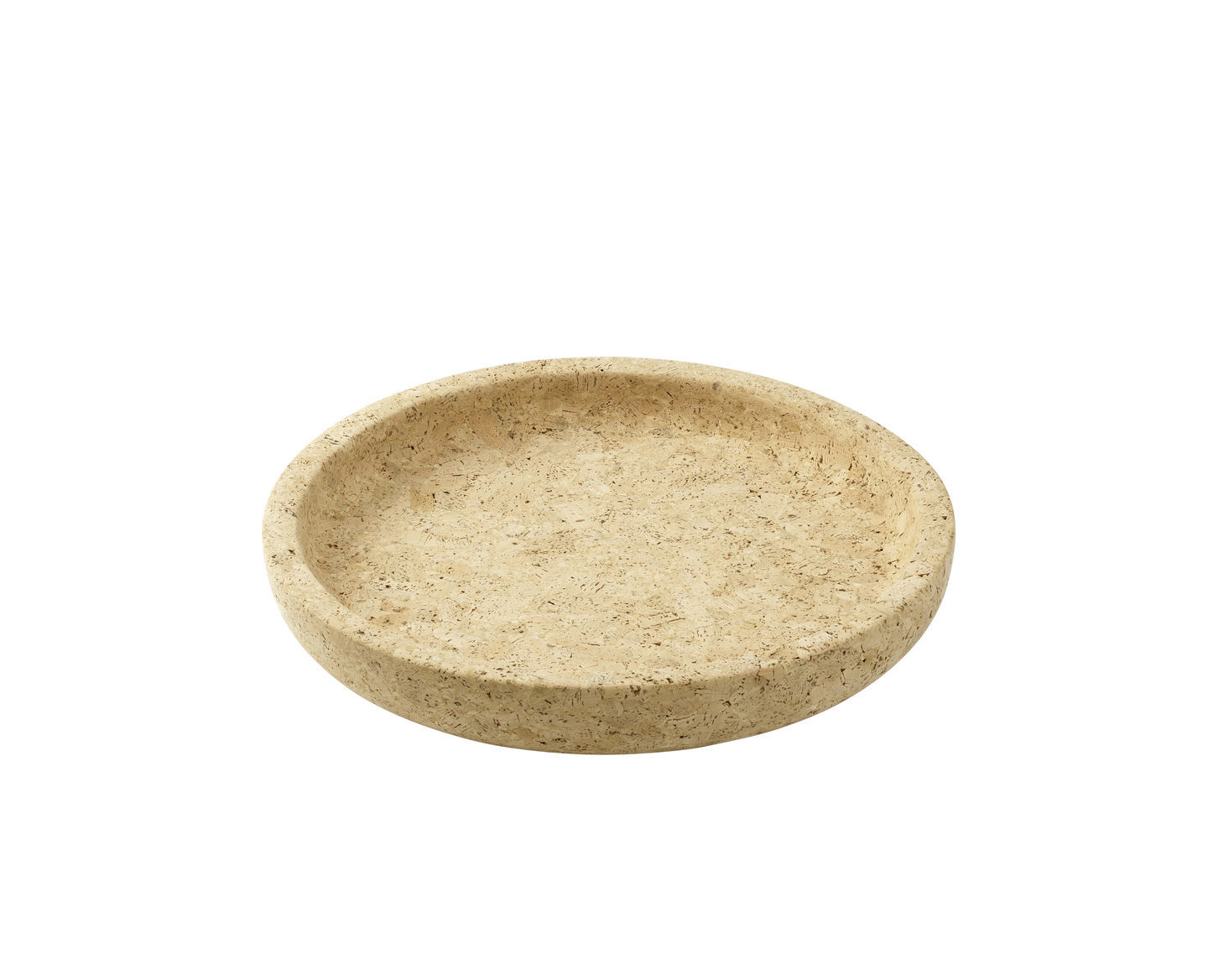 Vitra Cork Bowl: Große, runde Schale aus Kork, ideal als Tablett oder Dekoration.