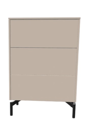 Aventa Sideboard Müller Möbelwerkstätten Vorzugskombination 8 Melamin kaschmirgrau / Metallfuß