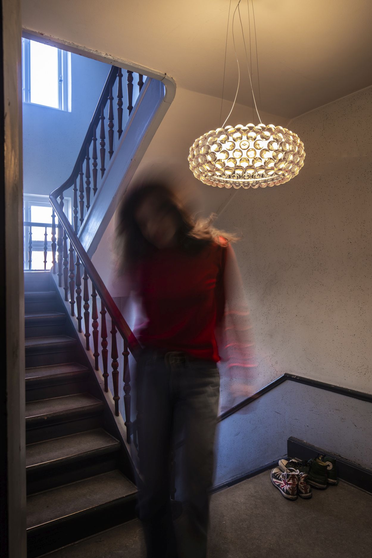 Caboche Media Pendelleuchte R7s - Transparent Foscarini