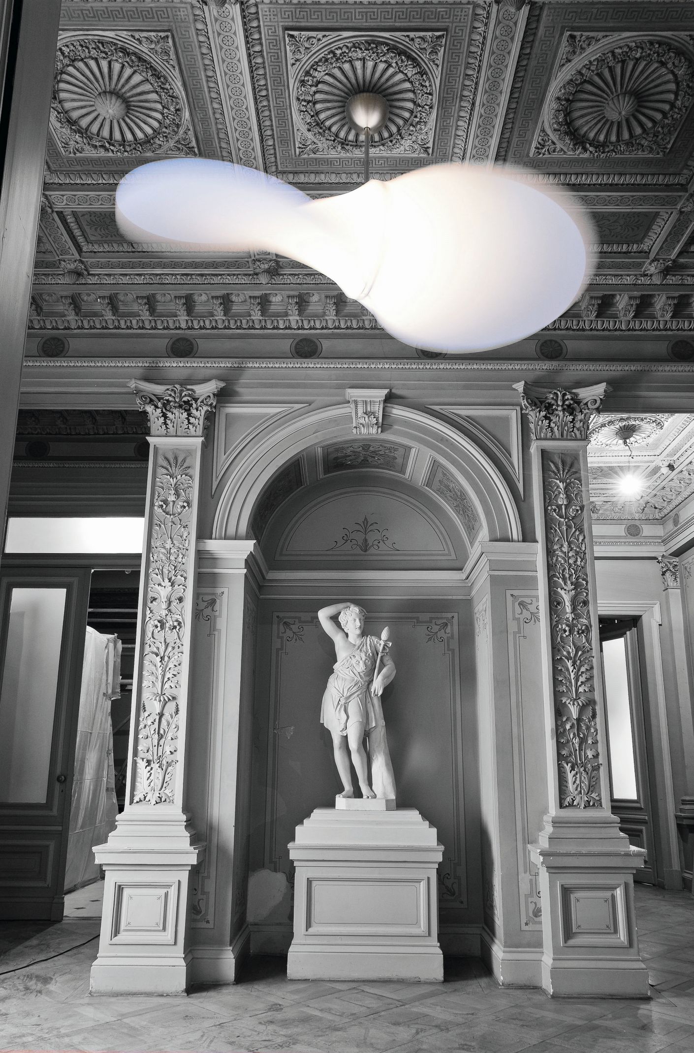 Propeller Deckenleuchte H 62 cm Serien Lighting