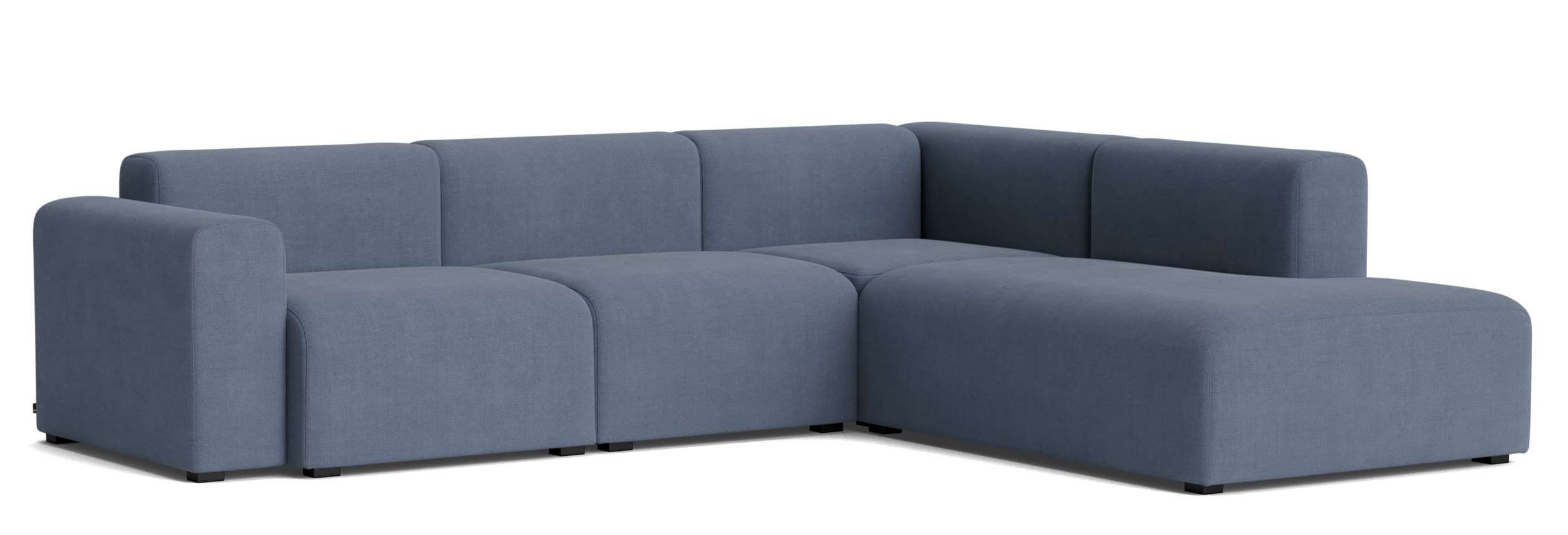 Mags Sofa Corner Combination 2 Low Armrest mit Armlehne rechts Hay Stoff Linara 198