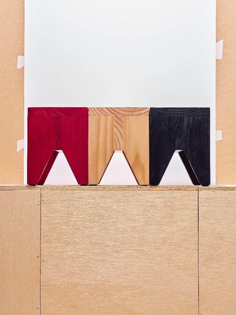 Manolito Stool Short Small Hocker Hay