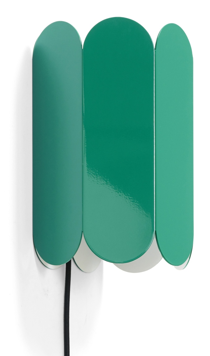 Arc Switch Wall lamp Wandleuchte Hay Sea green