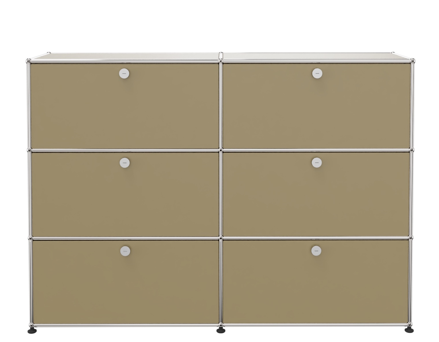 USM Haller Highboard 6 Klappen beige