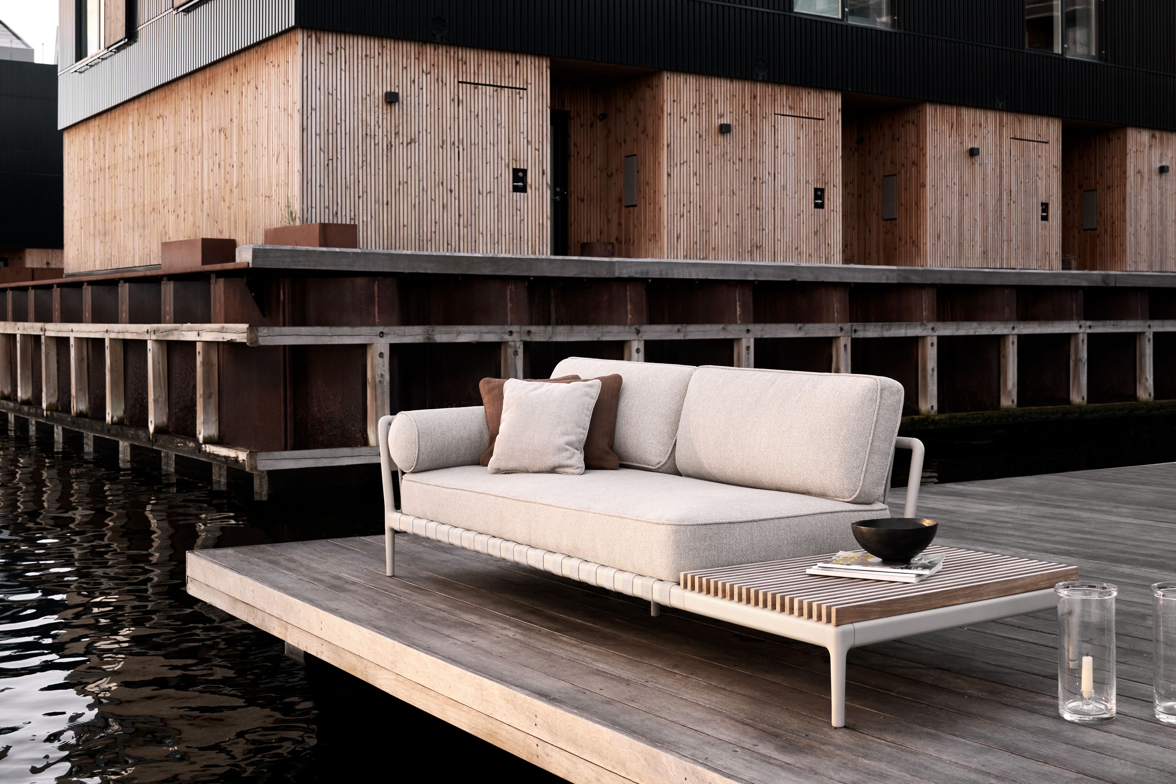 Open-Air Outdoor Sofa offenes Ende links Vipp