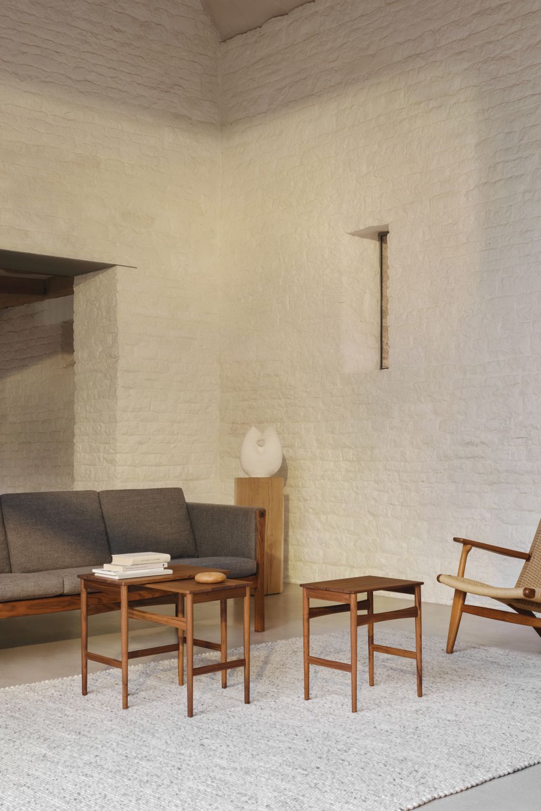 CH004 Nesting Tables Beistelltische 3-er Set Carl Hansen & Søn 