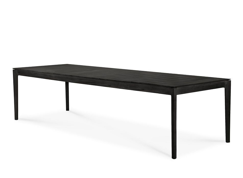 Bok Outdoor Esstisch Teak Schwarz Lackiert Ethnicraft 300 cm