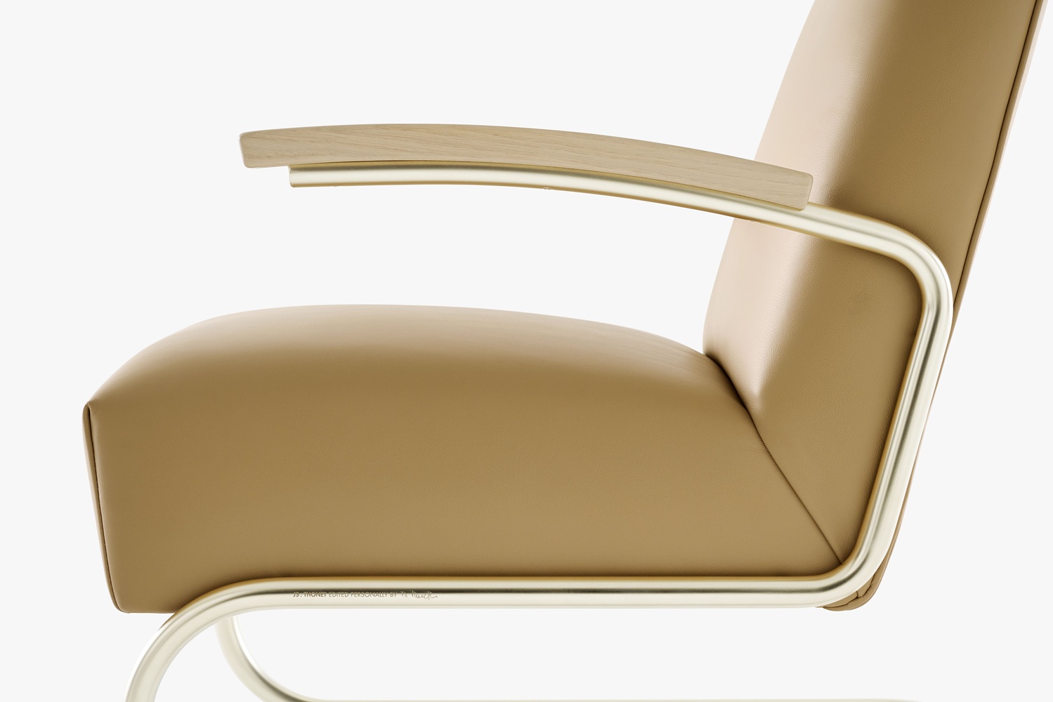 JS. Thonet by Jil Sander S 411 / S411 Sessel Nordic Thonet