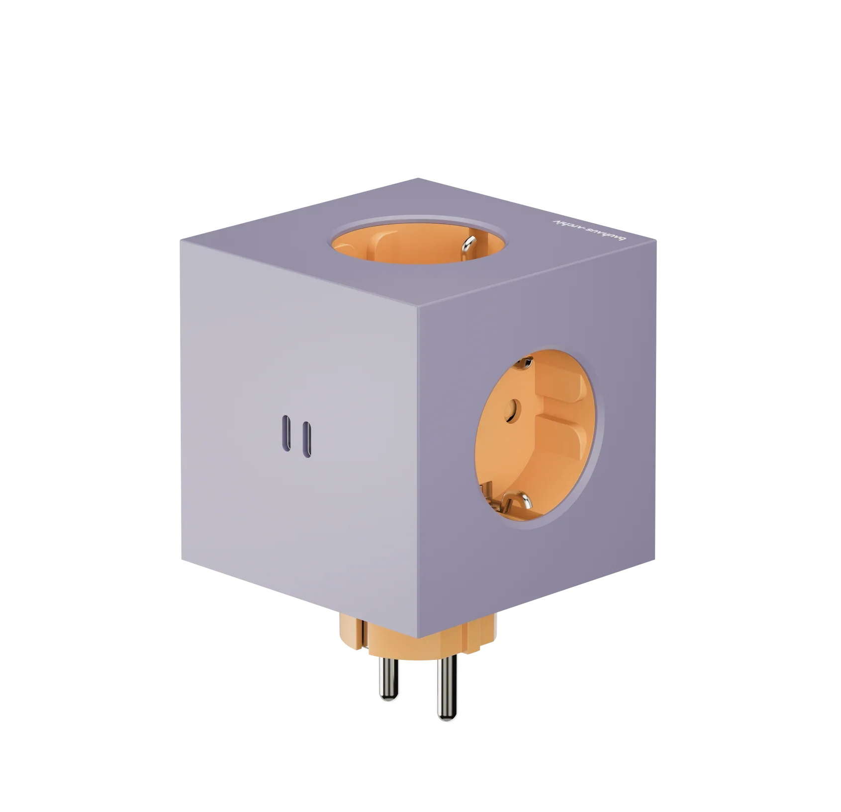 Square 2 - Avolt x Bauhaus Archiv Steckdosenwürfel limitierte Edition Lavender Glow dfp Design