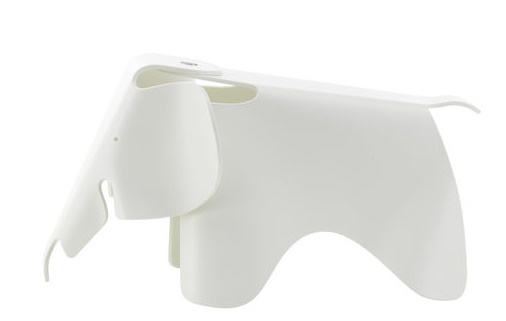 Eames Elephant Small klein RE Vitra Weiß