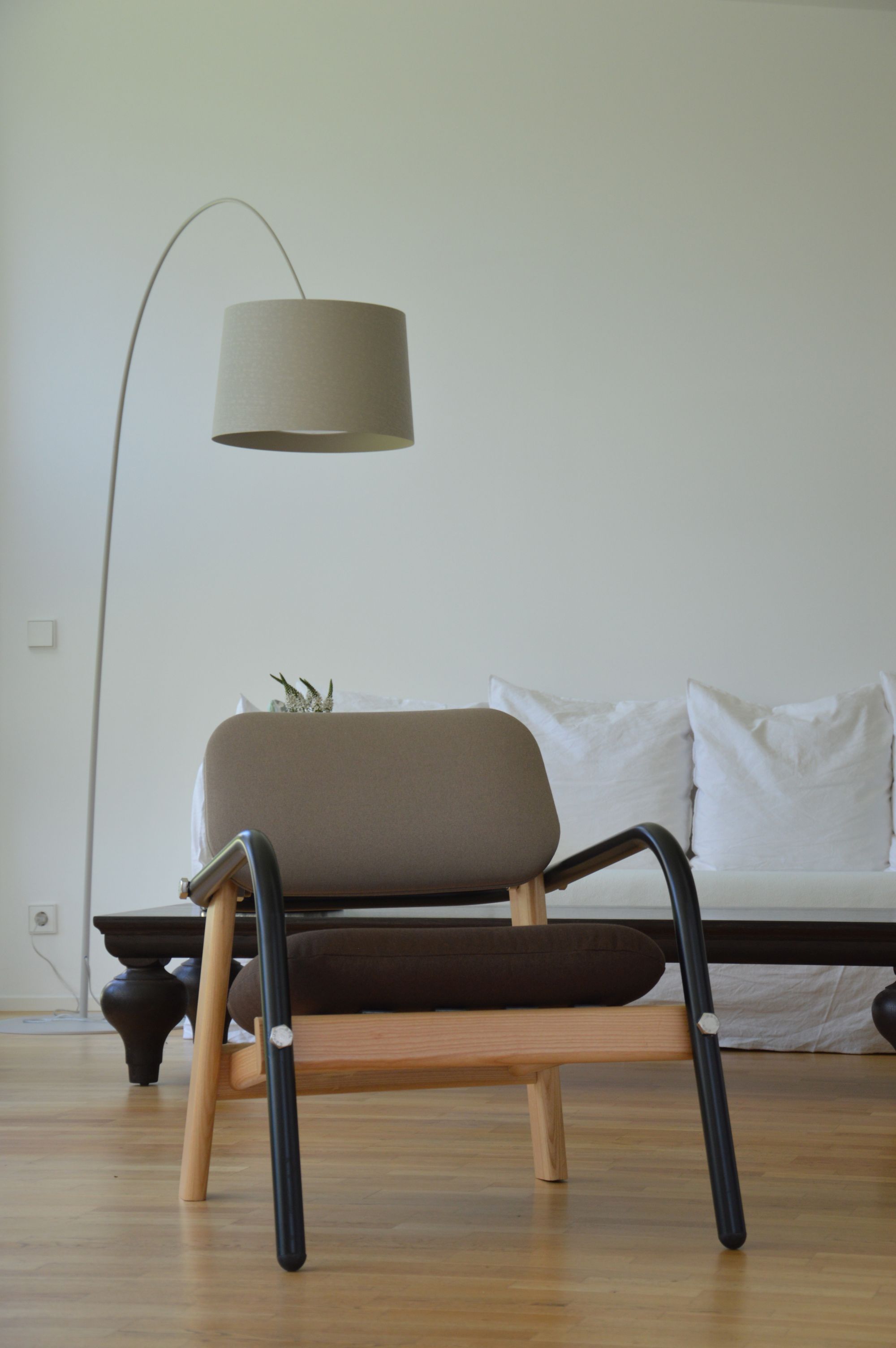 Billy Sessel schwarz/braun/beige Jan Kurtz