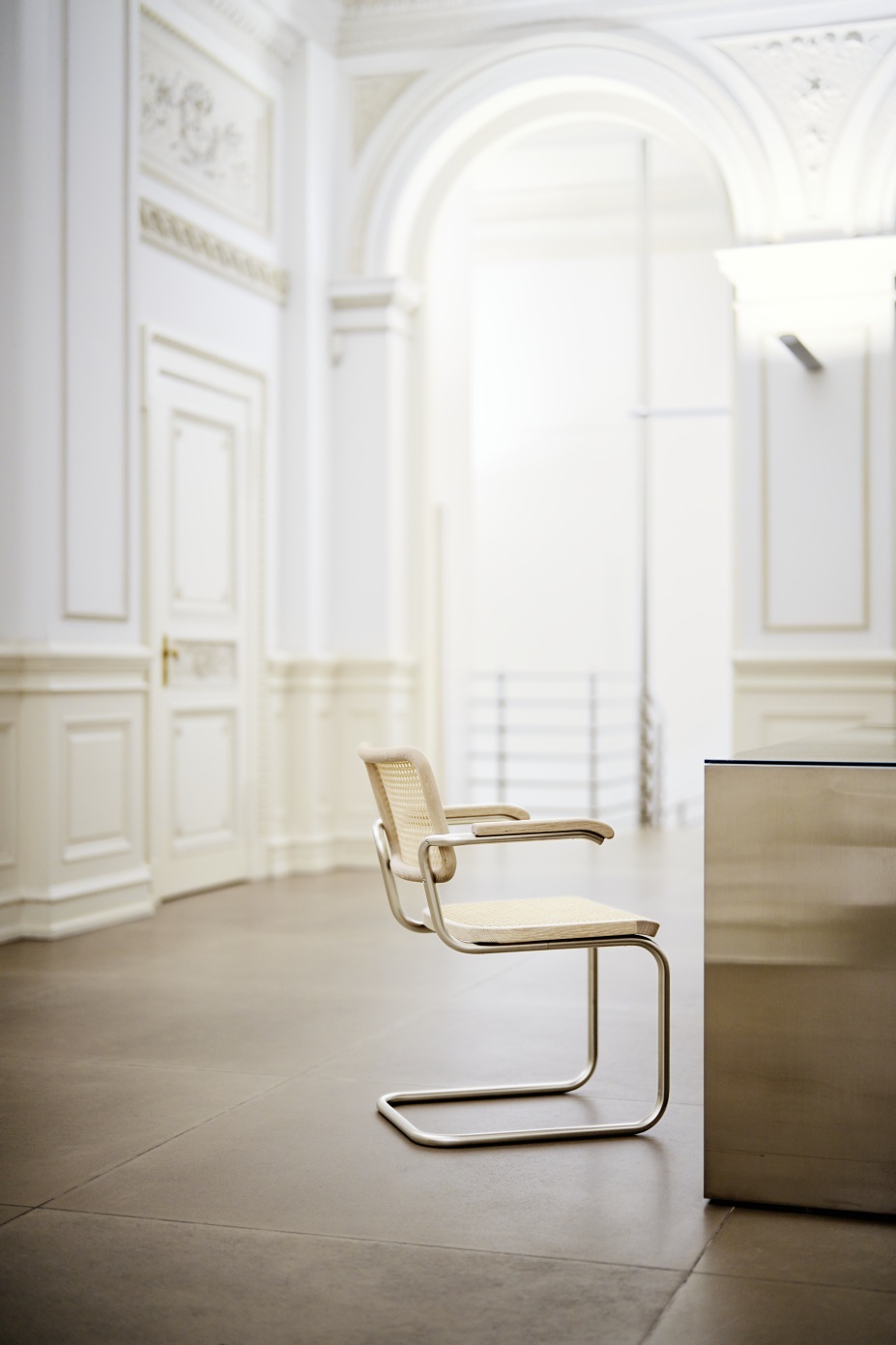 JS. Thonet by Jil Sander S 64 P / S64P Freischwinger Thonet
