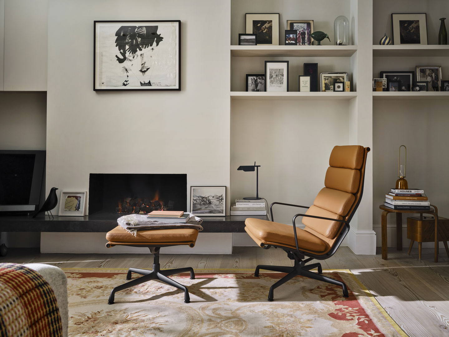 Soft Pad Chair EA223 / EA 223 Hocker Vitra