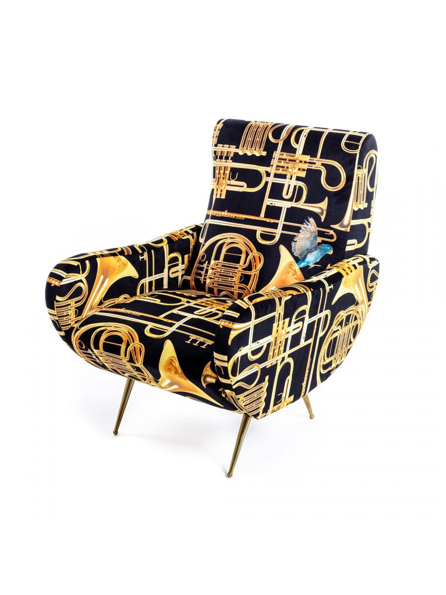 Toiletpaper Sessel Trumpets Seletti
