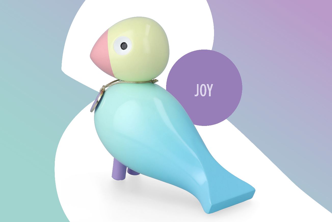 Story Bird Joy Vogel-Holzfigur Kay Bojesen