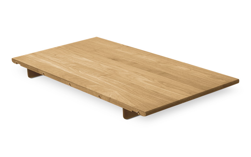 CH337I Einlegeplatte aus Eiche lackiert für Carl Hansen & Søn Esstisch, zur Tischverlängerung.