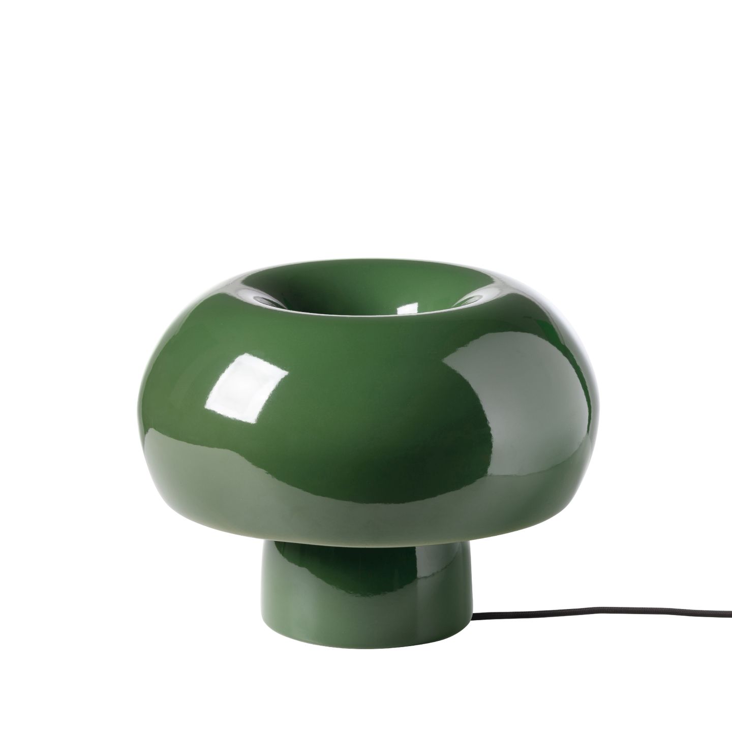 Grüne Fonte Favius Tischleuchte im Pilzdesign, moderne Lampe für Wohnzimmer und Schlafzimmer.