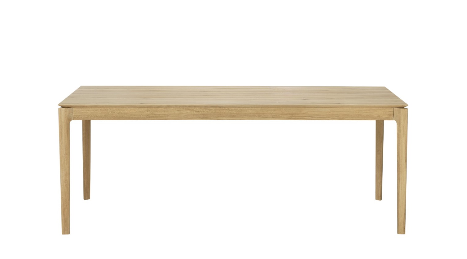 Bok ausziehbarer Esstisch lackierte Eiche B200-300cm Ethnicraft