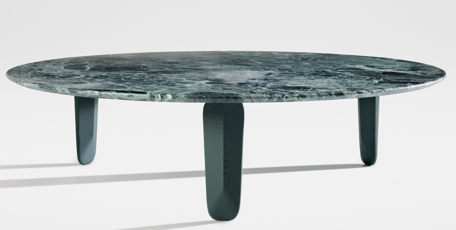 Kuyu Marble Rund Marmor Couchtisch Rund Zeitraum