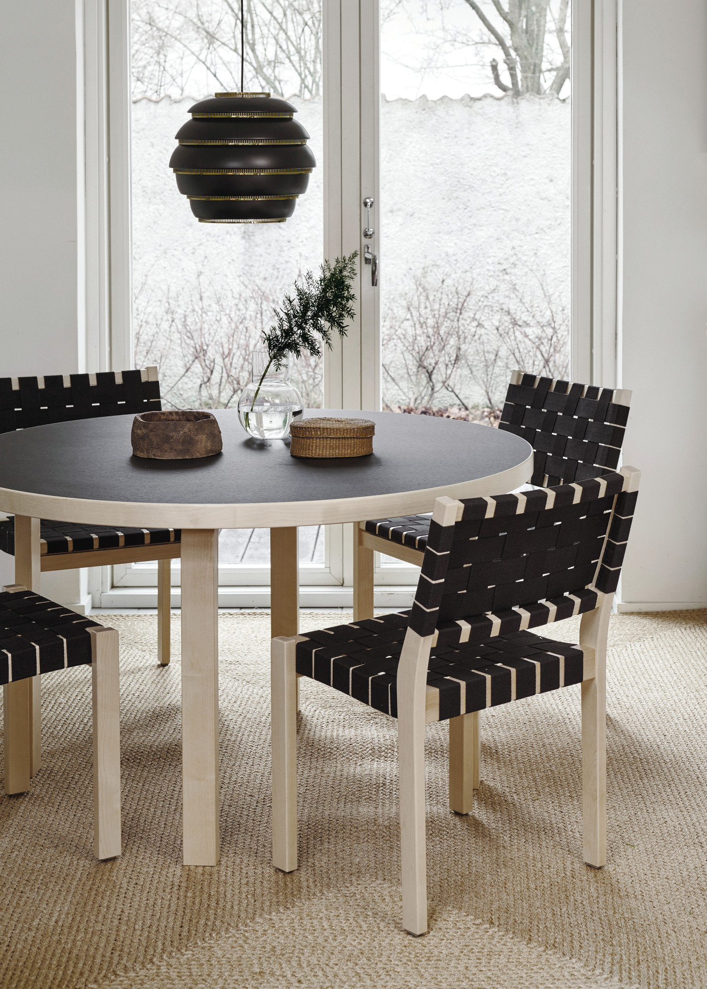 A331 Beehive Hängeleuchte Schwarz Artek QUICK SHIP