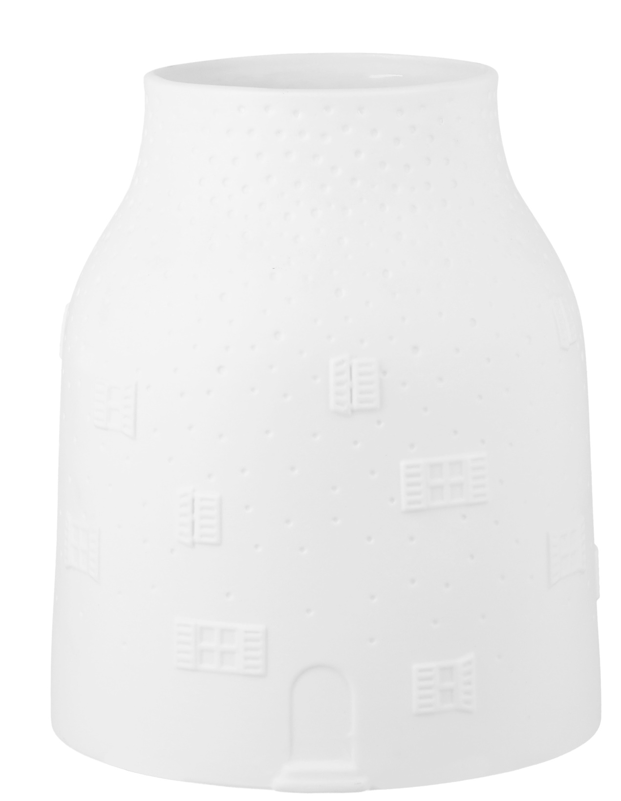 Vase Winterhaus Klein Räder