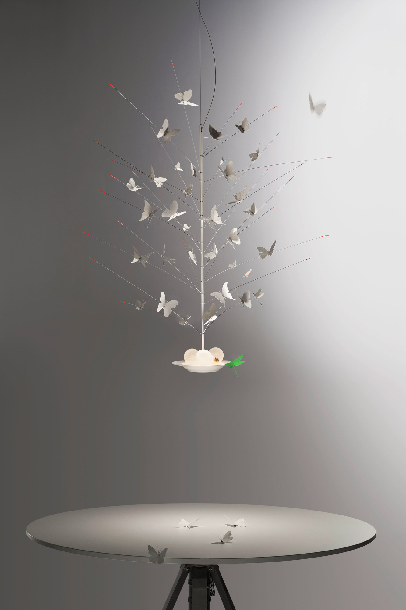 La Festa delle Farfalle Deckenleuchte: Moderne Lampe mit Schmetterlingen und indirektem Licht.