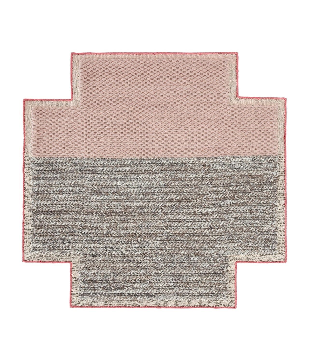 Mangas Space Rug Teppich Plait 160x160 cm Gan