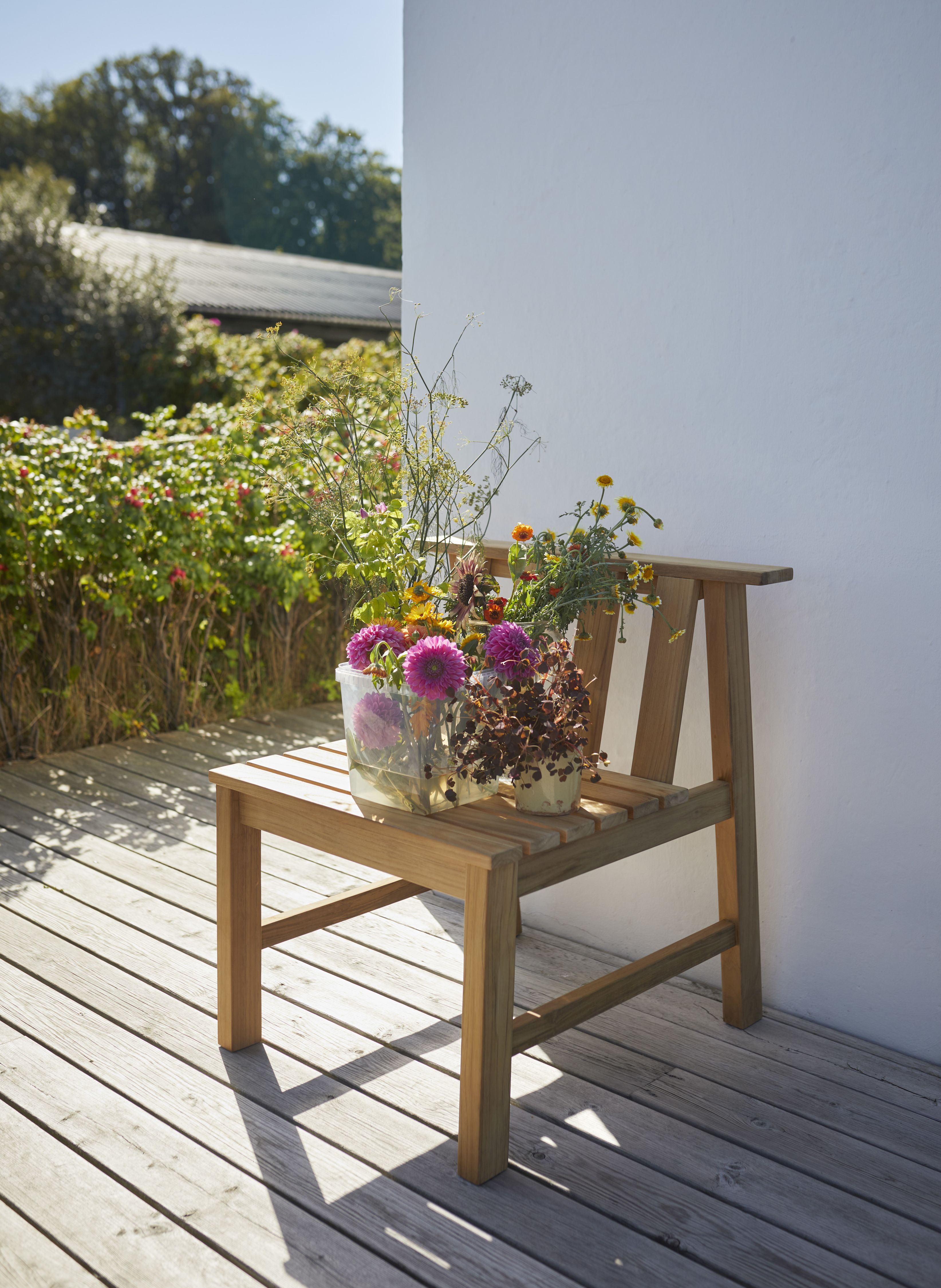 Cadence Stuhl Teak Outdoor Skagerak by Fritz Hansen