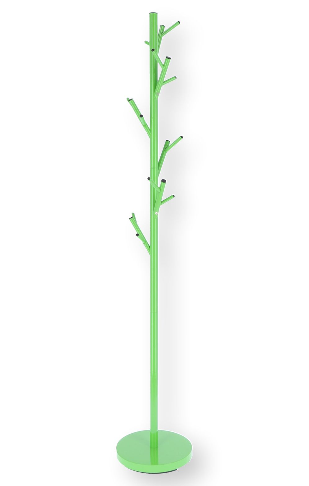 Grüner Tree Kleiderständer von Jan Kurtz, moderner Garderobenständer im Baumdesign für Flur und Büro.