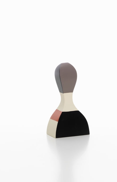 Vitra Wooden Doll No. 17, abstrakte Holzfigur, Designobjekt für Sammler und Liebhaber moderner Kunst.