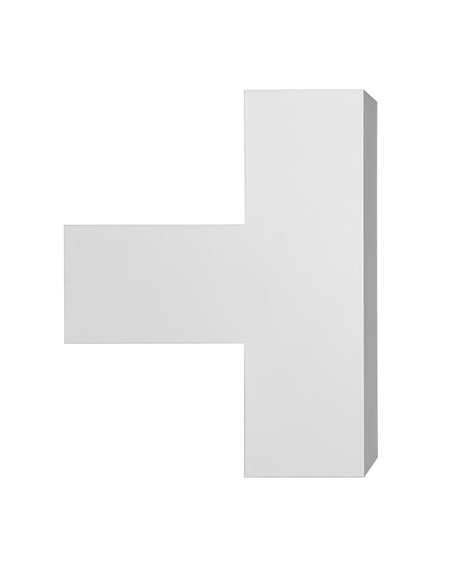 Weiße Tight Light Wandleuchte von Flos, minimalistisches Design für indirekte Beleuchtung im modernen Wohnraum.