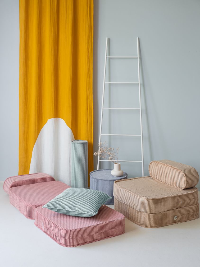 Kinderklappsessel Wigiwama Pink Mousse