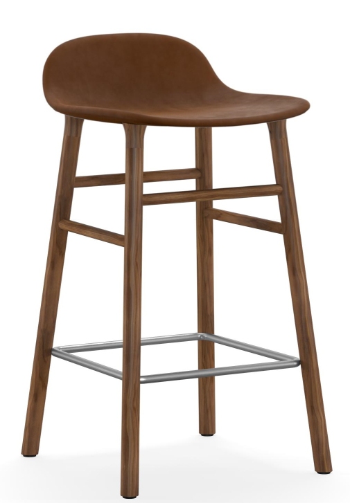 Form Barstool Barhocker H 65 cm Holz Gepolstert Normann Copenhagen