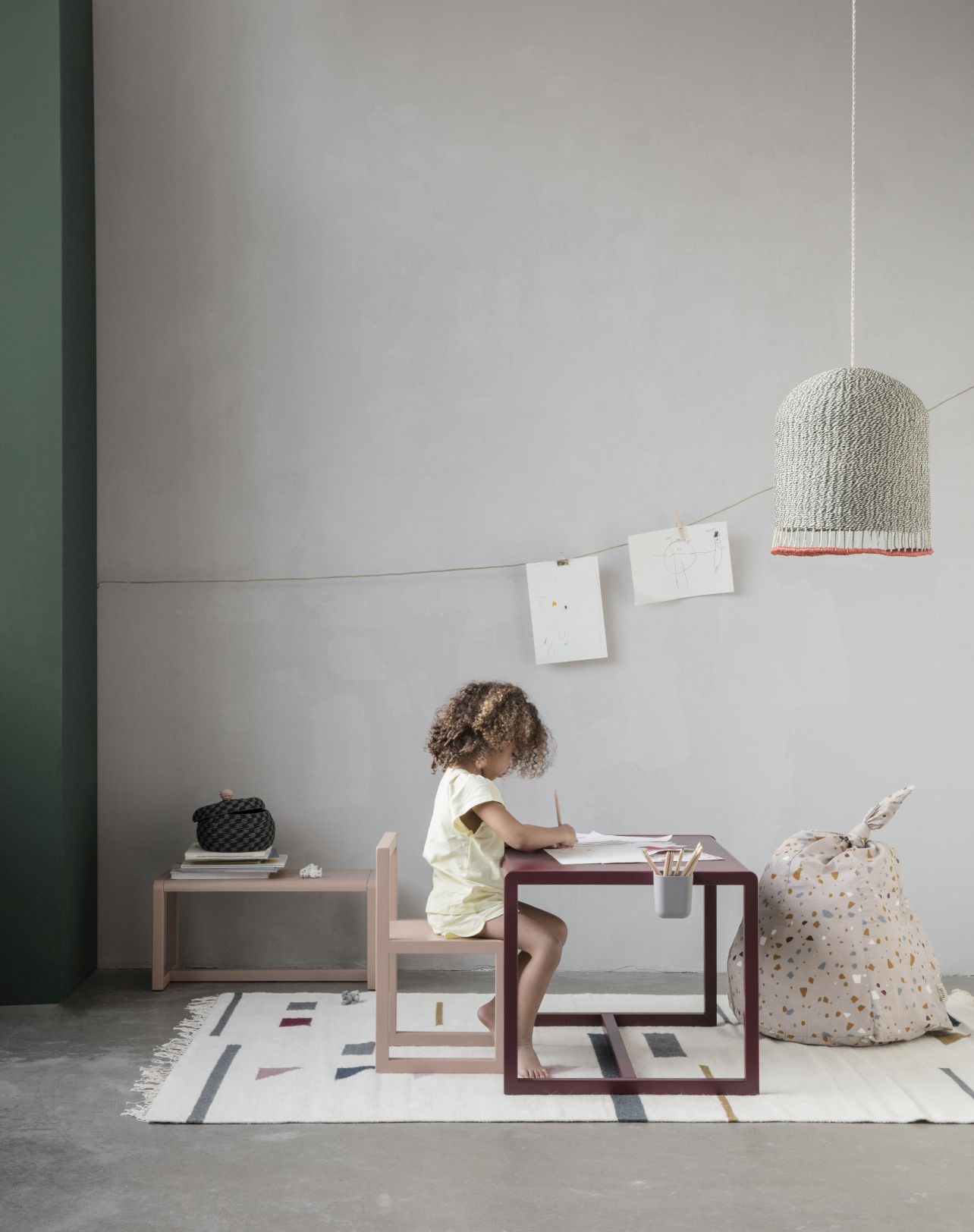 Little Architect Table Tisch Rose Ferm Living EINZELSTÜCK