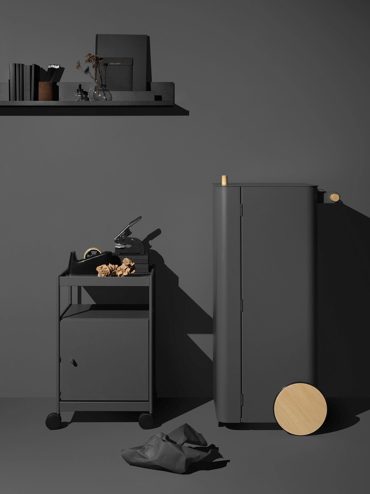 Beside Office Trolley Regalelement / Kommode Mizetto QUICK SHIP