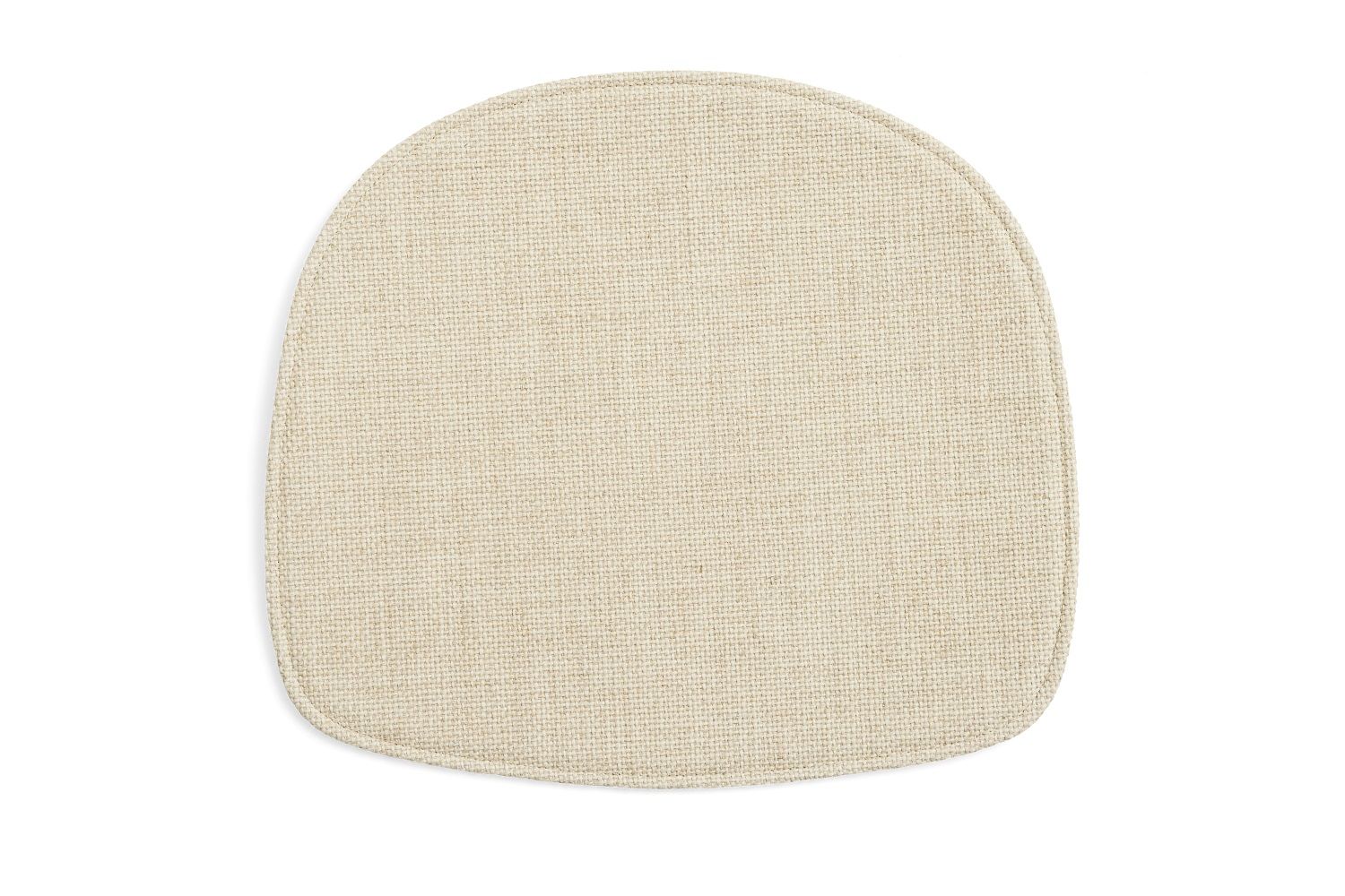 Beiges Sitzkissen für Hay About a Stool Barhocker, Textilauflage für mehr Sitzkomfort.