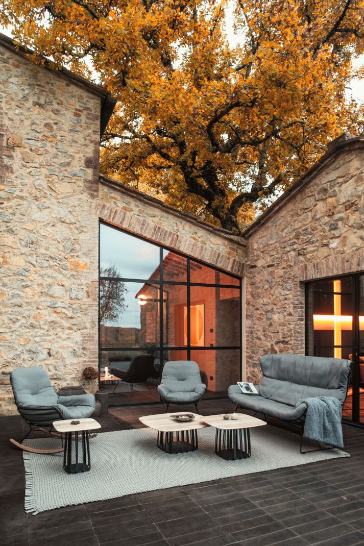 BC 09 Basket Outdoor Couch-/ Beistelltisch Janua